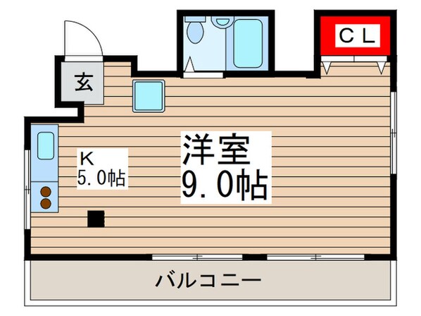 エレガンス東向島の物件間取画像